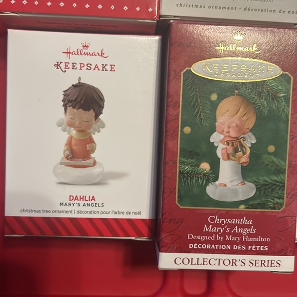 Hallmark ornaments, six different angels, bundle - Picture 2 of 5